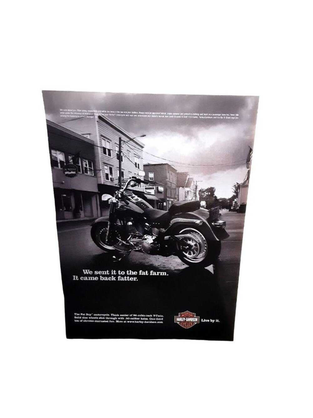 2007 Harley Davidson Fat Boy Motorcycle